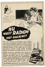 2x Nu wast RADION het hagelwit, oude prijs 22 ct nu 15 ct, Verzamelen, Merken en Reclamevoorwerpen, Verzenden, Zo goed als nieuw