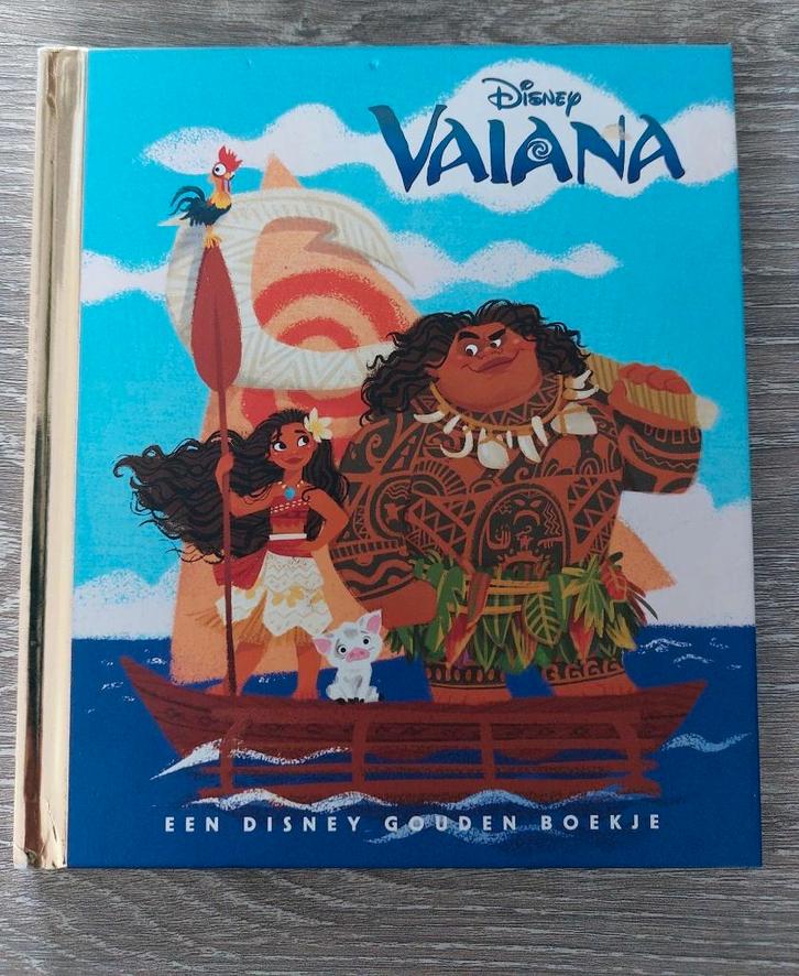 Disney Gouden Boekje Vaiana, Boeken, Kinderboeken | Jeugd | onder 10 jaar, Zo goed als nieuw, Fictie algemeen, Ophalen of Verzenden