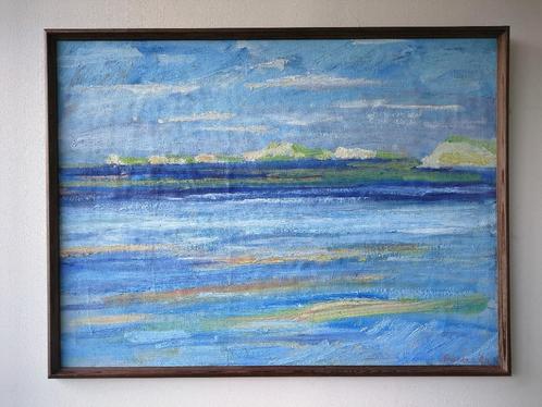 Rudi Polder - Kust Landschap - 1964, Antiek en Kunst, Kunst | Schilderijen | Modern, Ophalen of Verzenden