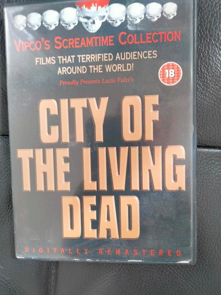 City of the Living Dead - Lucio Fulci DVD, Cd's en Dvd's, Dvd's | Horror, Zo goed als nieuw, Gore, Vanaf 16 jaar, Ophalen of Verzenden
