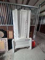 Kinderbed - Gedemonteerd, Gebruikt, 70 tot 85 cm, Lattenbodem, 140 tot 160 cm