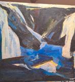 Waterfalls, Antiek en Kunst, Kunst | Schilderijen | Abstract, Ophalen of Verzenden
