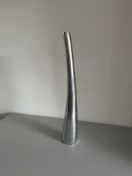 Lange smalle vaas, Huis en Inrichting, Woonaccessoires | Vazen, Overige kleuren, Ophalen of Verzenden, Minder dan 50 cm, Glas