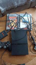 PS2 met eye toy pakket, Spelcomputers en Games, Ophalen of Verzenden, Gebruikt, Met 1 controller