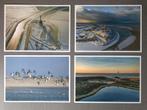 4 Ansichtkaarten KNRM / Hollands landschap, Overige thema's, Ongelopen, Ophalen of Verzenden