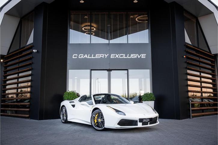 Ferrari 488 3.9 Spider HELE - Passenger Display | Lift | Cam, Auto's, Ferrari, Bedrijf, Te koop, ABS, Achteruitrijcamera, Airbags