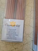 Led diner kaarsen van Clayre & Eef, Bruin, Belle Vieille Brocante, Nieuw, Ophalen of Verzenden