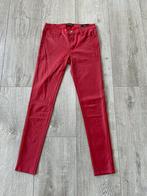 Rode skinny broek Jade Twelve maat 28 NIEUWSTAAT, Lang, Ophalen of Verzenden, Zo goed als nieuw, Maat 36 (S)