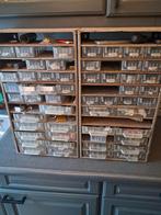 2 x stelling kastje voor schroeven etc, Ophalen