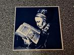 Vintage wandtegel lezende vrouw Rembrandt., Antiek en Kunst, Ophalen of Verzenden