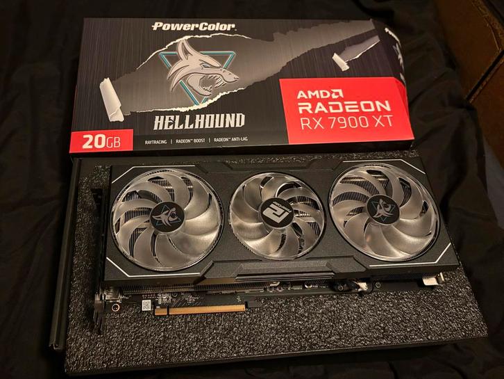AMD Radeon RX7900XT Hellhound | Garantie, aankoopbon en doos, Computers en Software, Videokaarten, Zo goed als nieuw, AMD, PCI-Express 4.0