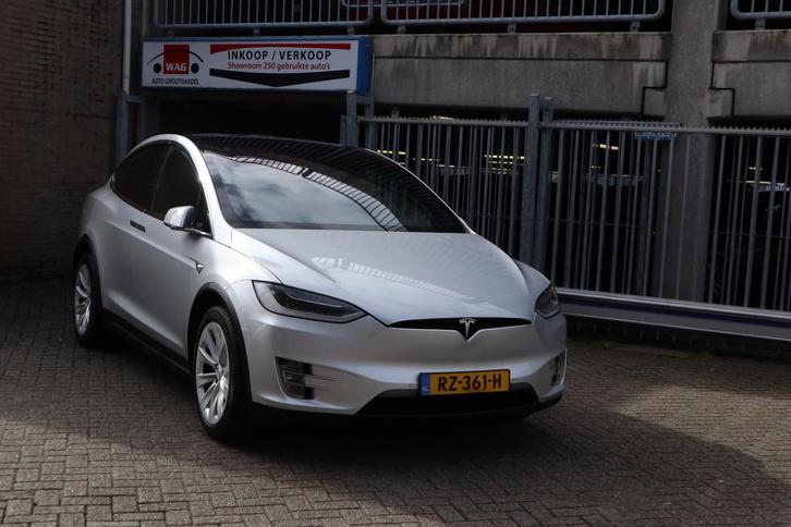 Tesla Model X 75D Base (bj 2018, automaat), Auto's, Tesla, Bedrijf, Te koop, Model X, 4x4, ABS, Achteruitrijcamera, Airbags, Airconditioning