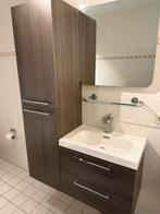 Badkamer meubel incl. Sleugel + plankje, Huis en Inrichting, Badkamer | Badkamermeubels, Ophalen of Verzenden, 25 tot 50 cm, (Half)hoge kast