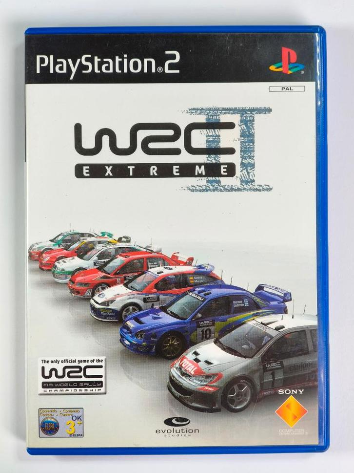 WRC II Extreme - PlayStation 2 - PAL - Compleet, Spelcomputers en Games, Games | Sony PlayStation 2, Zo goed als nieuw, Racen en Vliegen