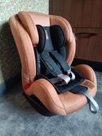 Zgan autostoel bruin leder look Adventure van 9 tot 36 kilo, Overige merken, Autogordel, Slaapstand, Ophalen of Verzenden