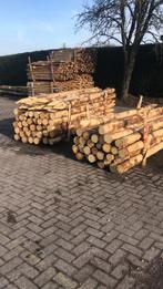 Palen houten kastanje robinia ronde afrastering schutting, Tuin en Terras, Palen, Balken en Planken, Palen, Nieuw, Ophalen of Verzenden