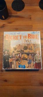 Ticket to Ride Amsterdam ongespeeld, Hobby en Vrije tijd, Gezelschapsspellen | Bordspellen, Ophalen of Verzenden, Zo goed als nieuw
