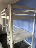 Hoogslaper IKEA met buroblad en ladder, Ophalen, Gebruikt, Eenpersoons, 200 cm