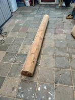 Ronde hout balk (gebint, vierkantspaal), Doe-het-zelf en Verbouw, Hout en Planken, Gebruikt, Ophalen of Verzenden, 50 mm of meer