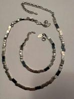 JEH Jewels Zilver Set - Collier & Armband, Sieraden, Tassen en Uiterlijk, Kettingen, Ophalen of Verzenden, Zo goed als nieuw, Zilver