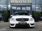 Mercedes C-klasse Estate C63 AMG|PANO|H&K|MEMORY|FACELIFT, Auto's, Automaat, Euro 5, Achterwielaandrijving, Wit