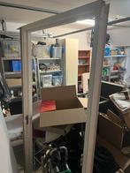 Deur met kozijn 211,5x93.5 cm - Melamine, Ophalen, Gebruikt, 80 tot 100 cm, Binnendeur