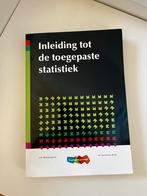 Nieuw: Inleiding tot de toegepaste statistiek, Nieuw, Ophalen of Verzenden, J.H. Blankespoor, Nederlands