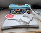 Nintendo Wii met toebehoren en games, Spelcomputers en Games, Ophalen, Gebruikt, Met 2 controllers, Met games