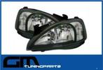 # Zwarte heldere koplampen opel corsa c #, Auto-onderdelen, Verlichting, Ophalen of Verzenden, Nieuw, Opel