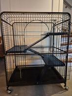 Grote rattenkooi / frettenkooi met veel toebehoren, Dieren en Toebehoren, Ophalen, Kooi, Gebruikt, Fret