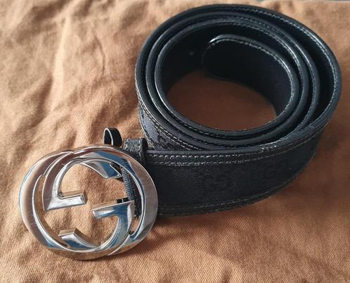 Gucci riem (ORIGINEEL - maat 95), Kleding | Heren, Riemen en Ceinturen, Gedragen, Riem of Ceintuur, 95 tot 105 cm, Zwart, Echt leder