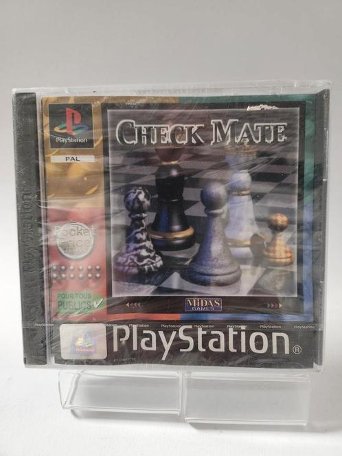 Checkmate gesealed Playstation 1/ Ps1, Spelcomputers en Games, Games | Sony PlayStation 1, Nieuw, Puzzel en Educatief, 2 spelers