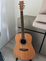 Hudson semi akoestische gitaar, Muziek en Instrumenten, Snaarinstrumenten | Gitaren | Akoestisch, Ophalen, Zo goed als nieuw, Western- of Steelstringgitaar