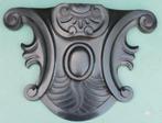 Bouwmateriaal Rococo stijl zwart marmer antiek schouw, Ophalen of Verzenden