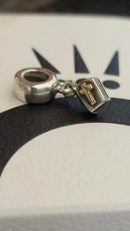 ZELDZAME originele Pandora bedel boek zilver + goud kruisje, Ophalen of Verzenden, Zo goed als nieuw, Goud, Pandora