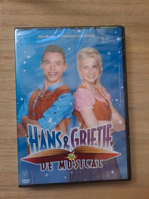 Dvd hans en grietje de musical NIEUW!!, Cd's en Dvd's, Dvd's | Kinderen en Jeugd, Nieuw in verpakking, Ophalen of Verzenden