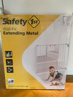 Safety 1st traphekje wall-fix extending metal, wit, nieuw!, Ophalen, Nieuw, Klemhekje, Metaal of IJzer