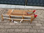 Slee met rugleuning, Ophalen of Verzenden, Rugleuning, Gebruikt, Hout