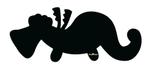 Sale Krijtbordsticker Muursticker Krijtbord Draak Nino Ideas, Ophalen of Verzenden, Nieuw, Wanddecoratie