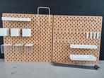 Ikea Skadis Wandborden (2x) met accessoires, Ophalen, Gebruikt