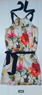Mooie halter jurk met bloemen, Steps, maat 38, Maat 38/40 (M), Zwart, Ophalen of Verzenden, Zo goed als nieuw