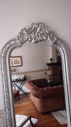 Unieke Zilveren Zware "Barok Kuifspiegel" "Facet" Exclusief!, 100 tot 150 cm, Ophalen of Verzenden, Zo goed als nieuw, 75 tot 100 cm