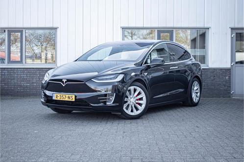 Tesla Model X P90D Performance / 7 persoons / CCS Ombouw / T, Auto's, Tesla, Bedrijf, Te koop, Model X, 360° camera, 4x4, ABS