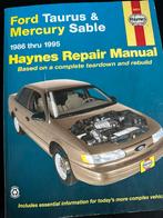 Haynes Ford Taurus en Mercury Sable, Ophalen of Verzenden