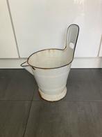 Brocante emaille schenkkan / emmer, Ophalen of Verzenden