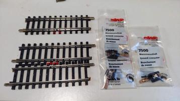 Marklin K Contact Rails 2295 + 7500 beschikbaar voor biedingen