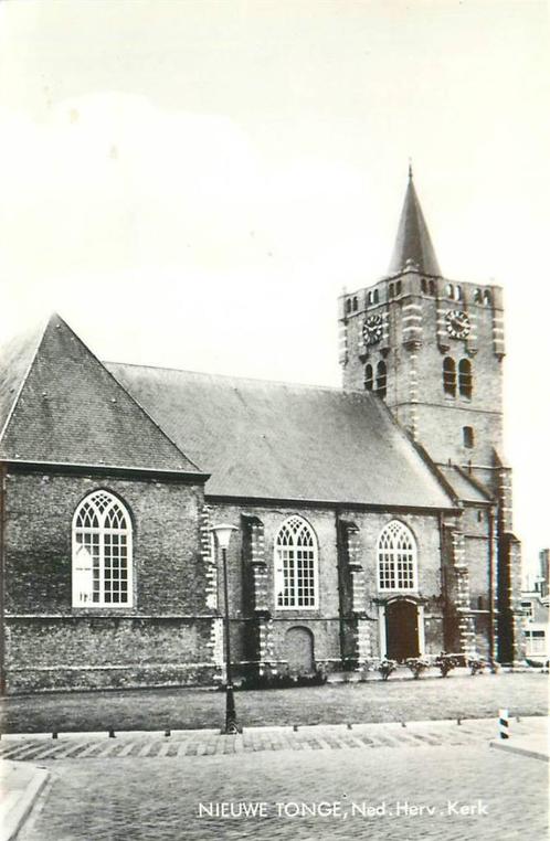(388-415-025) Nieuwe-Tonge Kerk, Verzamelen, Ansichtkaarten | Nederland, Zuid-Holland, Verzenden
