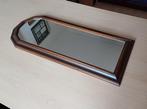 Retro spiegel (jaren 70 / jaren 80), bruin, hout, Minder dan 100 cm, Gebruikt, Rechthoekig, Ophalen