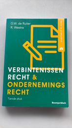 Wim de Ruiter - Verbintenissenrecht & ondernemingsrecht, Ophalen of Verzenden, Zo goed als nieuw, Wim de Ruiter; Robert Westra