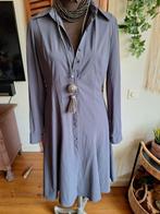 La dress jurk grijs maat l, Maat 38/40 (M), Ophalen of Verzenden, Zo goed als nieuw, Grijs